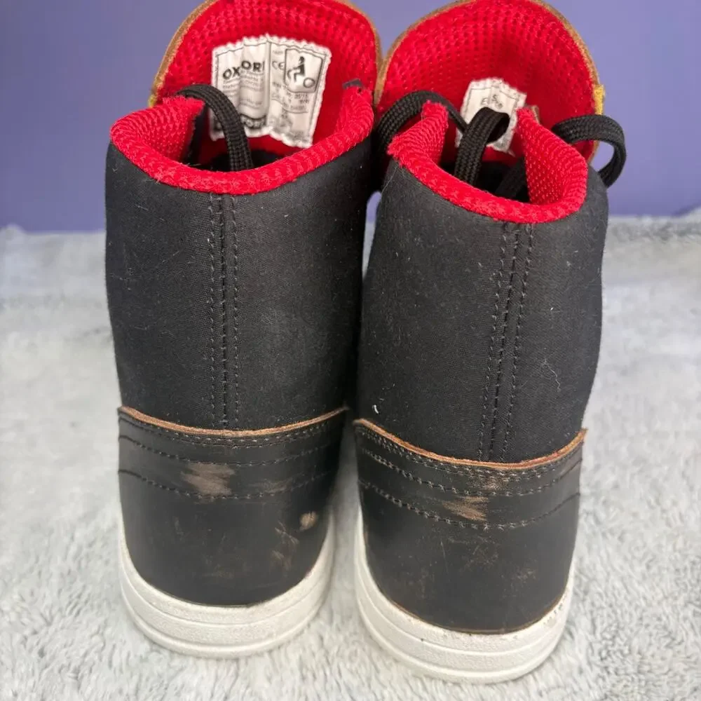 Oxford Jericho Motorcycle Leather Waterproof Boots EU 47 US 13 Protective Safe